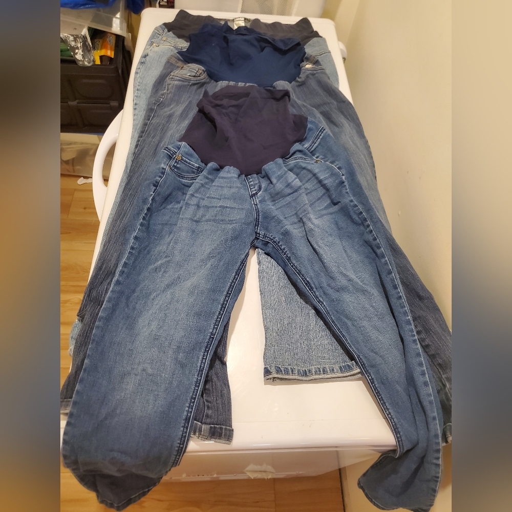 Maternity XL/1X Jeans Bundle